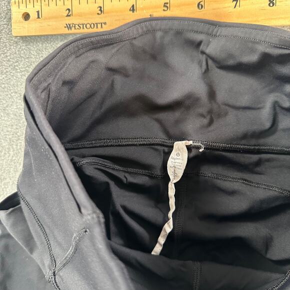 Lululemon Fast Free 7/8 Tight II *Non-Reflective Nulux 25" Black Womens 4 W5BXQS - Picture 7 of 11